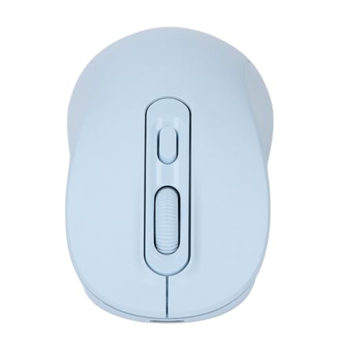 Kabelfreie Maus, 2,4 GHz Kabellose Bluetooth -Dual -Modus -Maus mit USB - -Empfänger, Ruhige Tragbare Computermaus mit Einstellbaren DPI -Werten 800/1600/2400 für Tablet -Laptop von Jectse