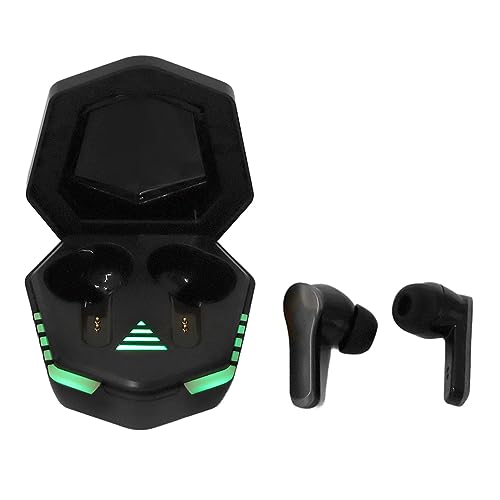 Kabellose Ohrhörer, Bluetooth 5.2-Kopfhörer, In-Ear-Bluetooth-Kopfhörer, Touch-Steuerung, HiFi-Stereo-Sound, wasserdichte Ohrhörer mit Ladeetui, Coole Atemlampe von Jectse