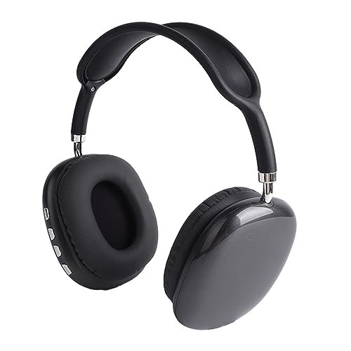 Kabelloses Bluetooth 5.0-Headset, Geräuschunterdrückende EDR-Stereo-Kopfhörer, Ergonomisches, Faltbares, Leichtes Over-Ear-Headset für Mobiltelefone auf Reisen und bei der Arbeit von Jectse