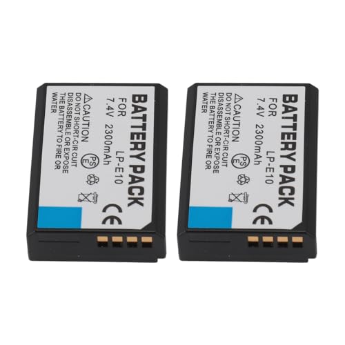 Kamera-Akku, Wiederaufladbarer 2300 MAh Universeller Stabiler Kamera-Lithium-Ionen-Akku für 3000D für 1300D für T100 von Jectse