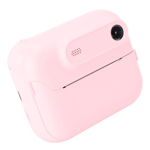 Kids Camera Instant Print, 48MP 1080p HD Tragbare Kleinkinderkamera mit MP3 -Spielfunktionen, Kids Digitalkamera -Spielzeug in Frames & Filtern für Weihnachts (LightPink) von Jectse