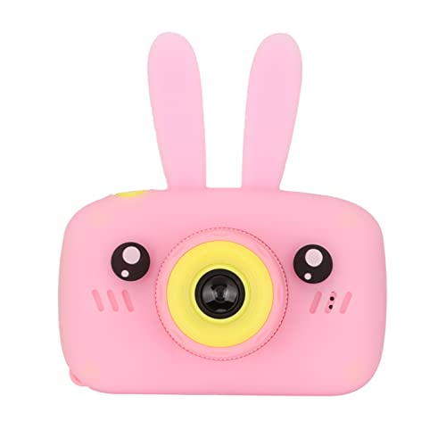Kinderkamera, 1080P HD Tragbare -Digitalkamera mit USB-Kabel und Lanyard, Videokamera für, Mädchen, Jungen, Wiedergabe- und Löschfunktionen von Jectse