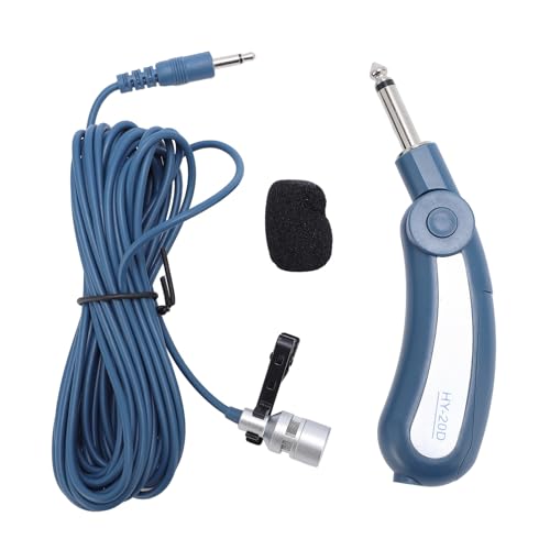 Kleiner Omni-Regisseur-Lavalier-Mikrofon, 3,5 Mm Männlicher Stecker 6,35 Mm Adapter Zur Verwendung mit Drahtlosen SK-Bodypack-Sendern von Jectse
