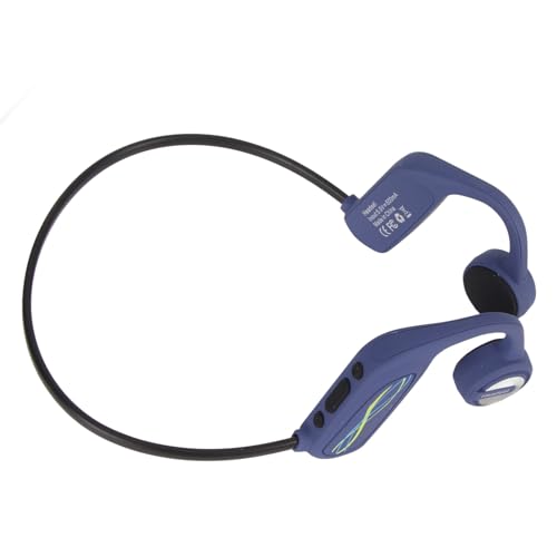 Knochenleitungskopfhörer Open-Ear-Kopfhörer Bluetooth 5.0 Kabellose Sport-Ohrhörer mit Integriertem Mikrofon Schweißresistentes Headset Zum Laufen Radfahren Wandern Autofahren von Jectse