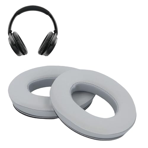 Kühlgel -Ohrpolster, Ersatz -Earpads -Kissen für QC35 QC25 QC15 QC2 AE2 Headset, Protein Leder Speicher Schwamm Kopfhörer -Ohrhörer -Kissen mit Komfort -Rausch -Isolationschaum von Jectse