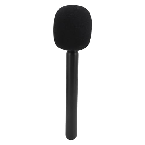 Mikrofon-Interview-Griff, Kabelloser Mikrofon-Handadapter für Rode Wireless GO II, Kabelloser Interview-Mikrofon-Adapter mit Windschutzscheibenschaum, Leichter Mikrofon-Interview-Griff, Kabelloser Mikrofon-Handadapter für Rode Wireless GO II, Kabelloser Interview-Mikrofon-Adapter mit Windschutzscheibenschaum, Leichter von Jectse