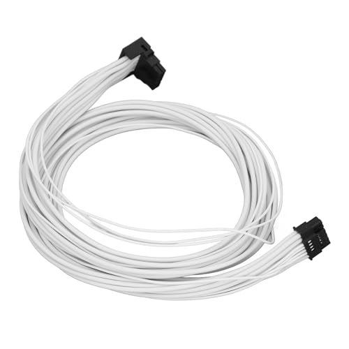 Modulares Stromkabel, 600 W, 12 4P Bis 12 4P PCI E-Kabel, Plug-and-Play, 90-Grad-Biegung für 12VHPWR PCI-E 5.0 3090Ti 4090 4080 Grafikkarte (Tippe A) von Jectse
