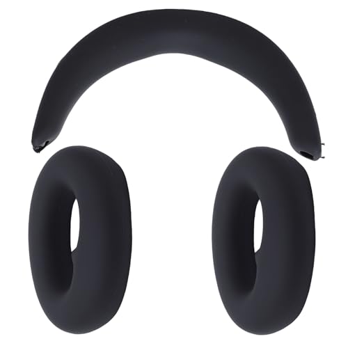 Ohrschützer-Earpads Deckung Kissen Ohrpolster Stirnbandhülle Weiches Silikon für Impuls 4 Drahtlose Kopfhörer von Jectse
