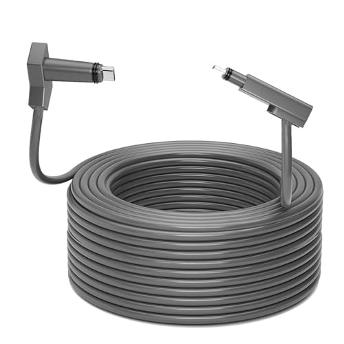 Cable 45 M Wasserdichtes Verlängerungskabel für Rectangular Satellite V2 mit Endkappen, Kupfermaterial, Hohe Zuverlässigkeit, 1200 Mbit/s Datenübertragung, Gute von Jectse