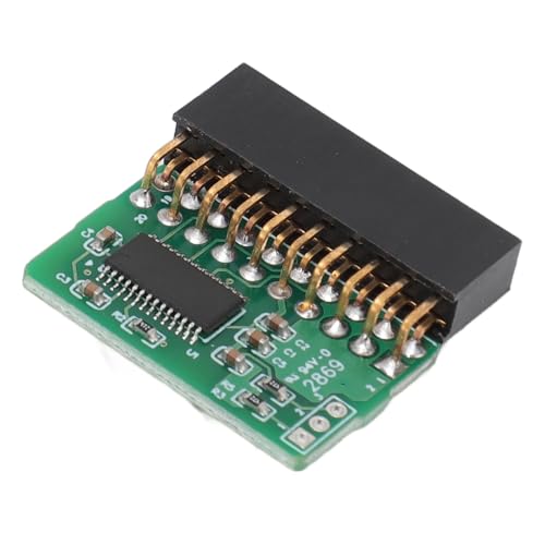 TPM 2.0-Modul, PCB Erhöht die Sicherheit, Einfache Installation, Vertrauenswürdiges Plattformmodul, 20-polig, für AOM TPM 9665V TCG 2.0 von Jectse