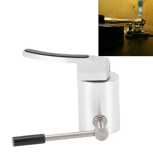 Tonarmheber, Hochverstellbare Automatische Tonarmarme Armlifter, Aluminiumlegierung Turntable Tonearm Safety Raise für LP -Platten -Player -Zubehör für LP (Silver) von Jectse