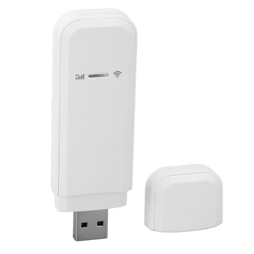Tragbarer 4G-LTE-USB-WLAN-Router, Bis zu 150 Mbit/s Mobiler Taschen-Hotspot mit SIM-Kartensteckplatz, Unterstützt 10 Geräte, Reise-Hotspot für Reise-Camping-Überwachungskameras von Jectse