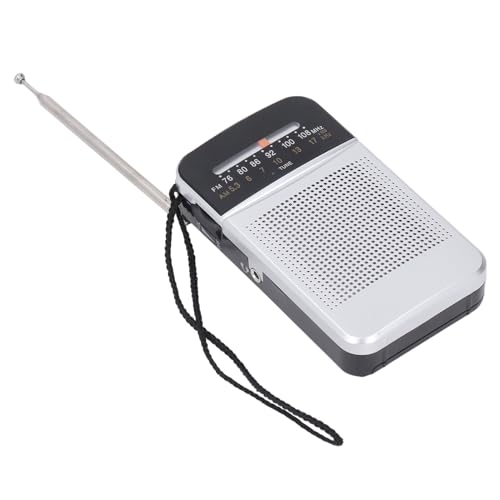 Tragbares AM -FM -Radio mit Antenne, 2 X AA -Batterie, Eingebauter Lautsprecher, 3,5 -mm -Kopfhörerbuchse, Elder's Lieblings Radio, Easy Operation for Senior Tragbares AM -FM -Radio mit Antenne, 2 X AA -Batterie, Eingebauter Lautsprecher, 3,5 -mm -Kopfhörerbuchse, Elder's Lieblings Radio, Easy Operation for Senior von Jectse