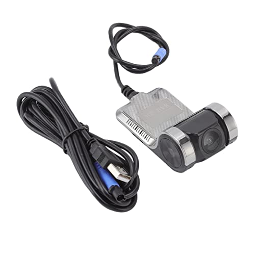 USB Dash Cam, 1080P HD DVR Dual Car Driving Recorder mit Loop-, Nachtsicht, Bewegungserkennung, ADAS-Abstandswarn-Autorecorder für Fahrzeuge von Jectse