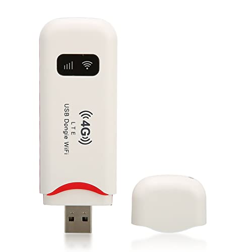 Jectse WLAN-Router, Tragbarer Mobiler 4G-LTE-USB-WLAN-Router, Signal-WPA-WPA2-Verschlüsselung, Hotspot, Drahtloser Internet-Router, Unterstützt B1 B3 B5, Bis zu 10 Geräte für das Reise-Ho von Jectse
