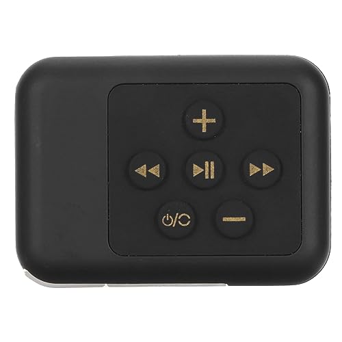 Wasserdichter MP3-Player, Musik-Player mit Bluetooth, HiFi-Sound-Rauschunterdrückung, MP3-Player mit Rückenclip, IPX8 Wasserdichter Schwimm-MP3 für Tauchsportarten (Black) von Jectse