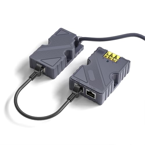 für Starlink-Kabel auf RJ45-Ethernet-Adapter, Dishy V2-Kabeladapter auf RJ45-Gigabit-Ethernet-Kabeladapter, T568B-Pin, 10/100/1000 Mbit/s, -20 ℃ Bis +55 ℃ von Jectse