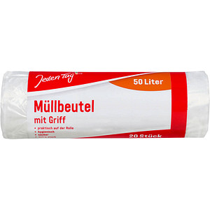 Jeden Tag Müllbeutel 50,0 l transparent, 20 St. Jeden Tag Müllbeutel 50,0 l transparent, 20 St. von Jeden Tag
