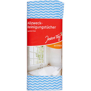 Jeden Tag hygienisch frisch Allzweck-Reinigungstücher Viskose, 10 St. Jeden Tag hygienisch frisch Allzweck-Reinigungstücher Viskose, 10 St. von Jeden Tag