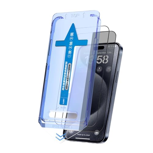Tendency Screen Protector, Magic Gorilla Screen Protector, Blinkori Screen Protector, 2024 New Invisible Screen Protector For Iphone- Dust Free Without Bubbles (For iPhone14Pro,Green light film) von Jeeeun