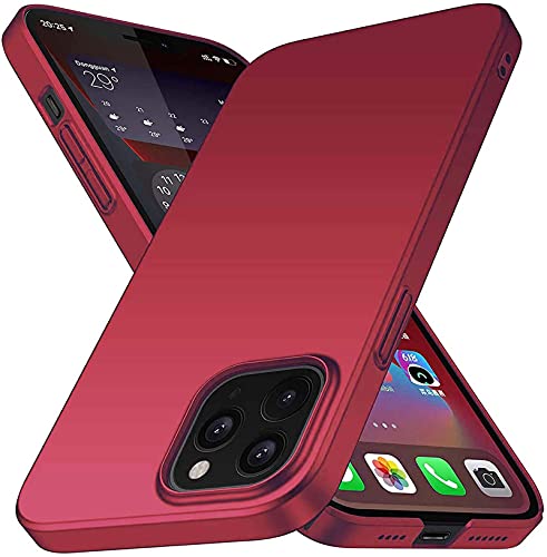 NEINEI Hülle für iPhone 13 Mini,Slim Ultra Dünn Outdoor Handyhülle,Matt PC Stoßfeste Kratzfeste Schutzhülle Case Cover,Rot NEINEI Hülle für iPhone 13 Mini,Slim Ultra Dünn Outdoor Handyhülle,Matt PC Stoßfeste Kratzfeste Schutzhülle Case Cover,Rot von Jeelar