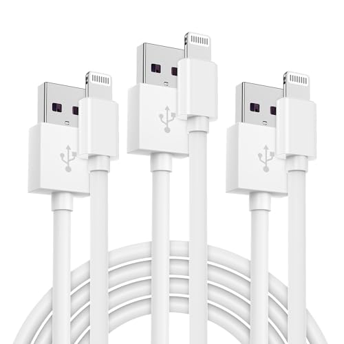 Jeenek iPhone Ladekabel Original Apple Lightning Kabel 1 m Apple MFi zertifiziertes Schnellkabel USB auf Lightning Kabel 1 Meter kompatibel iPhone 14 13 Pro Max/12/11/SE/XS/XR/X/8/7/6S/6/SE/ 5/iPad von Jeenek