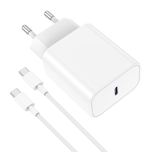 Schnellladegerät iPhone 16 15, [MFi zertifiziert] Original Apple iPhone Ladegerät mit USB C Kabel 2M, Type C Ladekabel für Apple iPhone 16 Pro Max/16 Pro/15 Plus/15 Pro/iPad Pro/Air von Jeenek