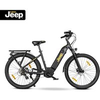 Jeep SUV E-Bike ULM 7000 27,5" schwarz von Jeep E-Bikes