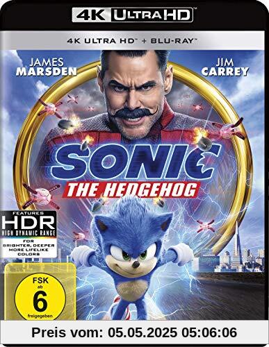 Sonic the Hedgehog  (4K Ultra HD) (+ BR) [Blu-ray] von Jeff Fowler