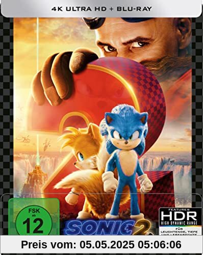 Sonic the Hedgehog 2 - 4K UHD - Steelbook Sonic the Hedgehog 2 - 4K UHD - Steelbook von Jeff Fowler