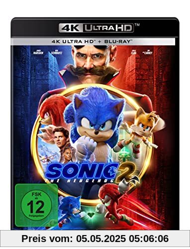 Sonic the Hedgehog 2 [4K Ultra HD] + [Blu-ray] von Jeff Fowler