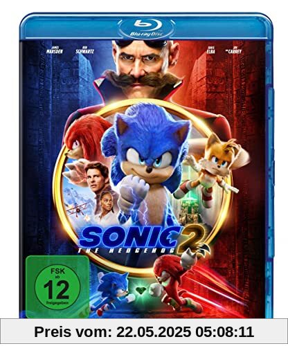 Sonic the Hedgehog 2 [Blu-ray] von Jeff Fowler