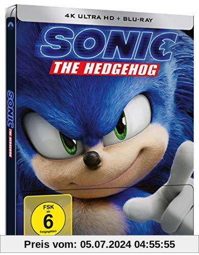 Sonic the Hedgehog - 4K UHD - Steelbook [Blu-ray] von Jeff Fowler