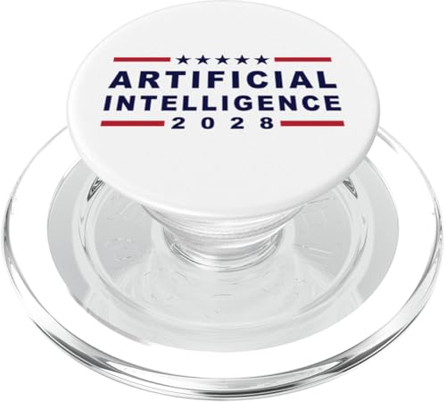 Abstimmung Künstliche Intelligenz 2028 Lustige Wahl Humor KI PopSockets PopGrip für MagSafe Abstimmung Künstliche Intelligenz 2028 Lustige Wahl Humor KI PopSockets PopGrip für MagSafe von Jeff Hobrath