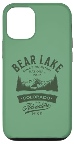 Bear Lake Rocky Mountain National Park Abenteuerwanderung Design Hülle für iPhone 12/12 Pro von Jeff Hobrath