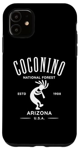 Coconino National Forest Arizona Kokopelli Design Hülle für iPhone 11 von Jeff Hobrath