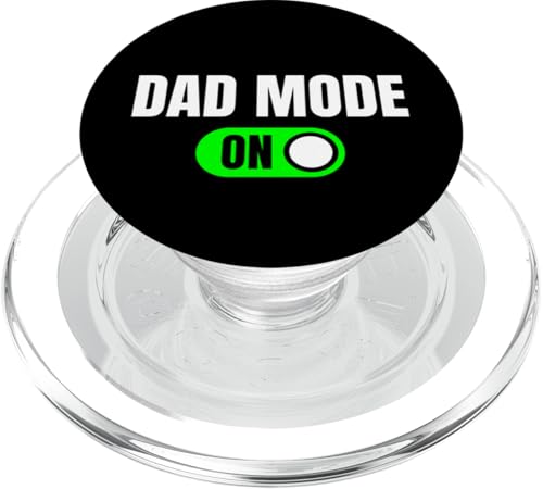 Dad Mode On Lustiges Schalterdesign für aktive Väter PopSockets PopGrip für MagSafe Dad Mode On Lustiges Schalterdesign für aktive Väter PopSockets PopGrip für MagSafe von Jeff Hobrath