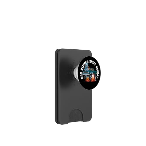 Gas-Kupplungs-Schaltwiederholung, lustiges klassisches Auto-Cartoon-Design PopSockets PopWallet für MagSafe Gas-Kupplungs-Schaltwiederholung, lustiges klassisches Auto-Cartoon-Design PopSockets PopWallet für MagSafe von Jeff Hobrath