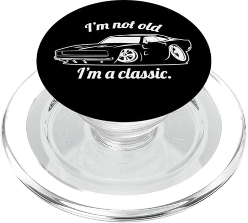 "I'm Not Old I'm A Classic" Lustiges Muskelauto Geburtstags-Design PopSockets PopGrip für MagSafe "I'm Not Old I'm A Classic" Lustiges Muskelauto Geburtstags-Design PopSockets PopGrip für MagSafe von Jeff Hobrath