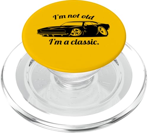 "I'm Not Old I'm A Classic" Lustiges Muskelauto Geburtstags-Design PopSockets PopGrip für MagSafe "I'm Not Old I'm A Classic" Lustiges Muskelauto Geburtstags-Design PopSockets PopGrip für MagSafe von Jeff Hobrath