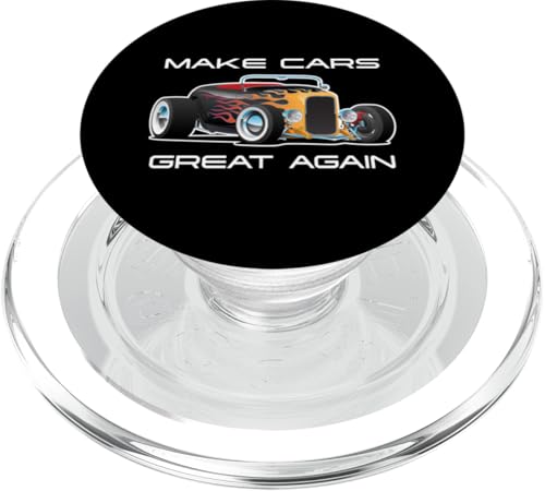 Machen Sie Autos wieder großartig! Klassisches Muscle Car Hotrod Design PopSockets PopGrip für MagSafe Machen Sie Autos wieder großartig! Klassisches Muscle Car Hotrod Design PopSockets PopGrip für MagSafe von Jeff Hobrath