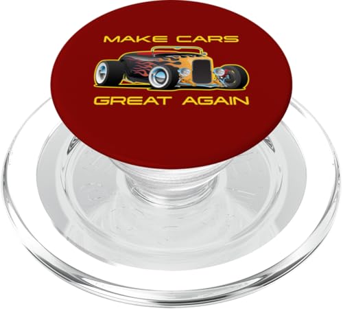 Machen Sie Autos wieder großartig! Klassisches Muscle Car Hotrod Design PopSockets PopGrip für MagSafe Machen Sie Autos wieder großartig! Klassisches Muscle Car Hotrod Design PopSockets PopGrip für MagSafe von Jeff Hobrath