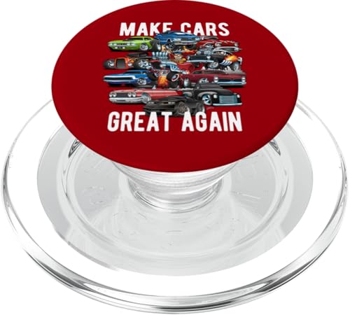 Machen Sie Autos wieder großartig! Muscle Cars, Oldtimer und Hotrods PopSockets PopGrip für MagSafe Machen Sie Autos wieder großartig! Muscle Cars, Oldtimer und Hotrods PopSockets PopGrip für MagSafe von Jeff Hobrath