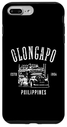 Olongapo Philippines Estd 1966, Design im Distressed-Stil Hülle für iPhone 7 Plus/8 Plus von Jeff Hobrath