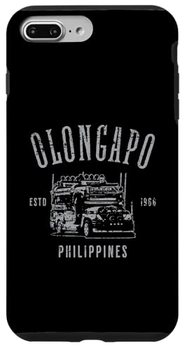 Olongapo Philippines Estd 1966, Design im Distressed-Stil Hülle für iPhone 7 Plus/8 Plus von Jeff Hobrath