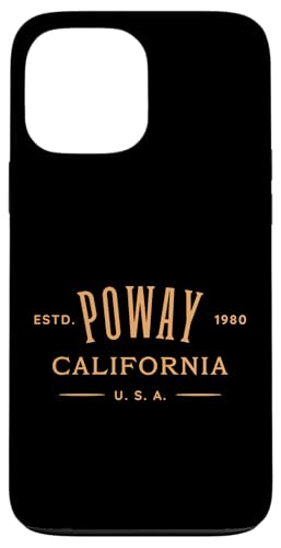 Poway California USA Design Klassischer Stil Poway CA Souvenir Hülle für iPhone 13 Pro Max Poway California USA Design Klassischer Stil Poway CA Souvenir Hülle für iPhone 13 Pro Max von Jeff Hobrath