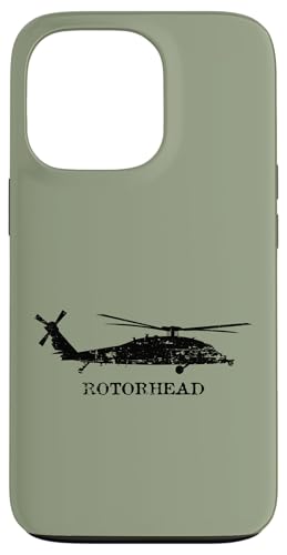 Rotorhead MH-60 Hubschrauber Distressed Silhouette Hülle für iPhone 13 Pro Rotorhead MH-60 Hubschrauber Distressed Silhouette Hülle für iPhone 13 Pro von Jeff Hobrath