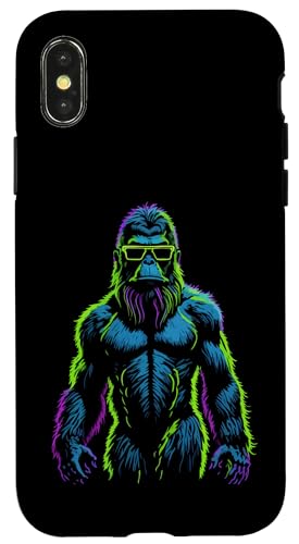 Sasquatch Lustiger Bigfoot mit Sonnenbrille Design Hülle für iPhone X/XS Sasquatch Lustiger Bigfoot mit Sonnenbrille Design Hülle für iPhone X/XS von Jeff Hobrath