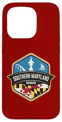 Southern Maryland Logo mit MD Flagge Design Souvenir Hülle für iPhone 15 Pro Southern Maryland Logo mit MD Flagge Design Souvenir Hülle für iPhone 15 Pro von Jeff Hobrath