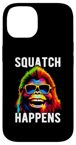 Squatch Happens Lustiges Bigfoot mit Sonnenbrille Design Hülle für iPhone 14 Squatch Happens Lustiges Bigfoot mit Sonnenbrille Design Hülle für iPhone 14 von Jeff Hobrath